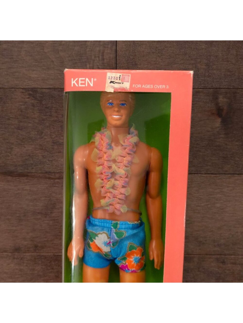 1987 Vintage Barbie Island Fun Ken Doll 4060 Mattel NRFB Tropical Look New - Picture 2 of 9
